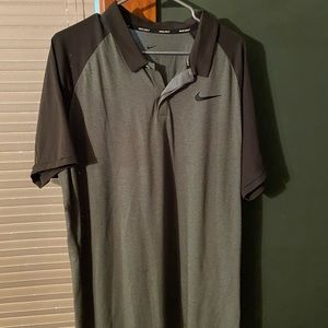 Men’s Nike dri-fit polo size XL green